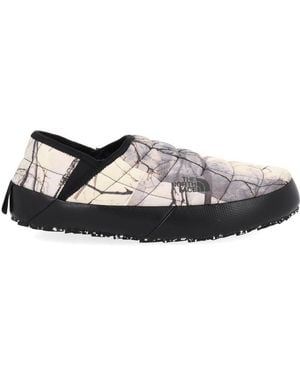 The North Face Printed Slippers - White