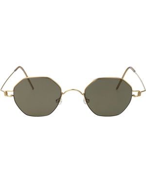 Lindberg Geometrical Sunglasses 8218 Pgt - Metallic