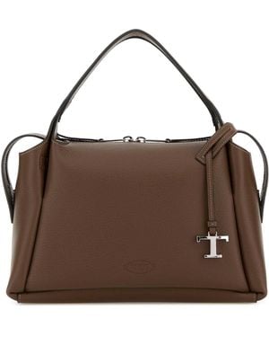 Tod's Leather Handbag - Brown