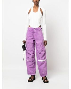 DARKPARK Pantalones Cargo - Morado