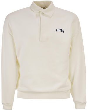 Autry College' Polo Shirt - White