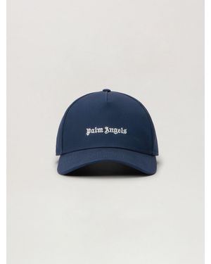 Palm Angels Casquette classique avec logo - Bleu