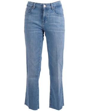 7 For All Mankind 7 Per Tutta L'Umanità Calie Caviglia Dritta - Blu