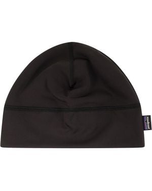 Patagonia Stretch Recycled Polyester Technical Beanie - Black