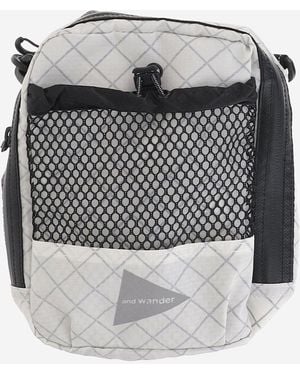 and wander Borsa A Tracolla - Bianco