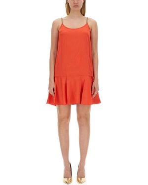 MICHAEL Michael Kors Dress With Chain Straps - Red