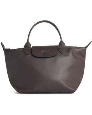 Longchamp 'S Le Pliage Xtra' Lear 'Moka' Henkeltasche - Braun