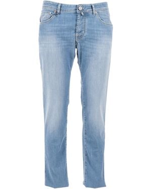 Jacob Cohen 5 Pockets Slim Fit Trousers - Blue