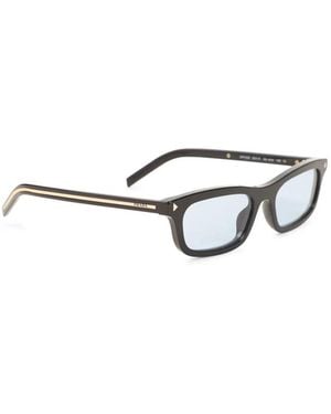 Prada Eyewear Iconische Plaquette-zonnebril - Wit
