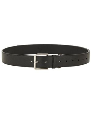 Givenchy Long Leather Belt - Black
