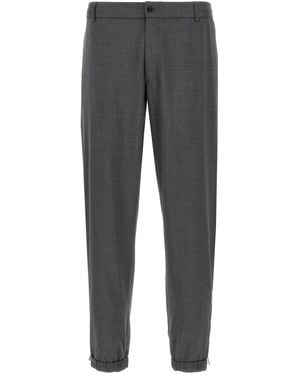 Moncler Wool Joggers - Grau