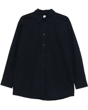 TOTEME Katoenen Blouse - Blauw