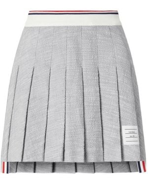 Thom Browne Katoenen Minirok - Grijs