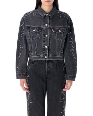 Levi's Shrunken '90S Trucker Denim Jacket - Black