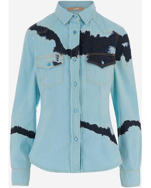 DON'T @ ME Camicia - Blu