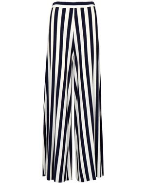 Kaos Broek Blauw+crème - Wit
