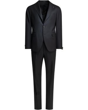 Tagliatore Formal Suit Made Of Virgin Wool - Black