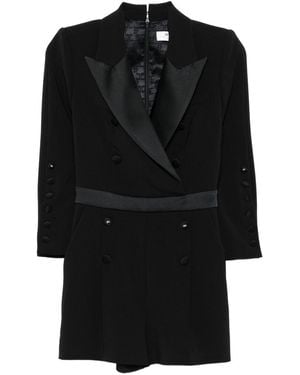 Elisabetta Franchi Short Jumpsuit - Black