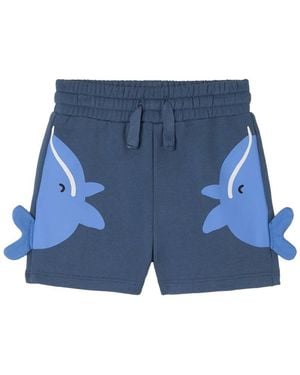 Stella McCartney "Whale" Bermuda Shorts - Blue