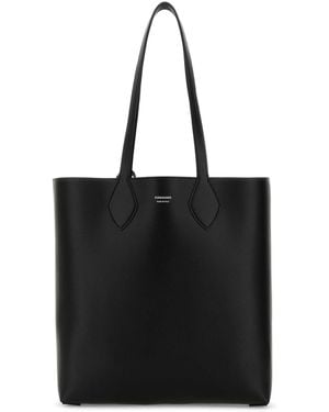 トートバッグ FERRAGAMO Black raffia and leather big shopping bag Ferragamo Raffia And Leather Big Shopping Bag in Black | Lyst