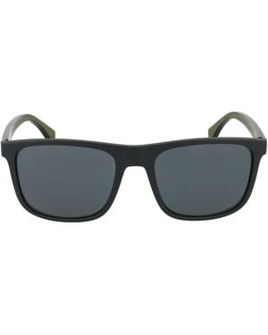 Emporio Armani Squared Sunglasses 0 Ea4129 504287 - Grey