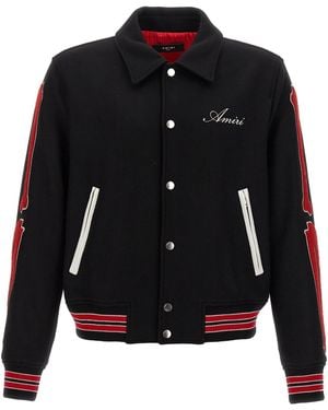 Amiri Bones' Bomber Jacket - Schwarz