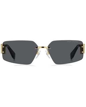 Marc Jacobs Sonnenbrille Marc 875/S Rhl Gold/Schwarz Unisex - Grau