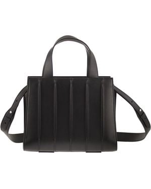 Max Mara Whitneybag5 Whitney Kalbsledertasche - Schwarz