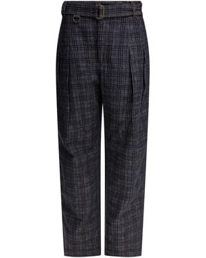 Burberry "Check" Jeans - Blue