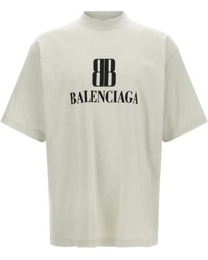 Balenciaga Crew Neck T-Shirt - White