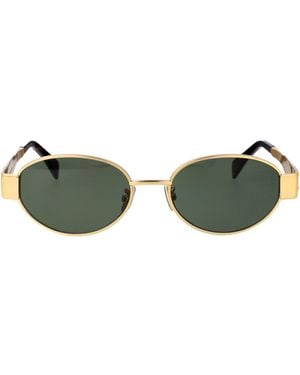 Celine Occhiali Da Sole Cl40235 U 30 N - Verde