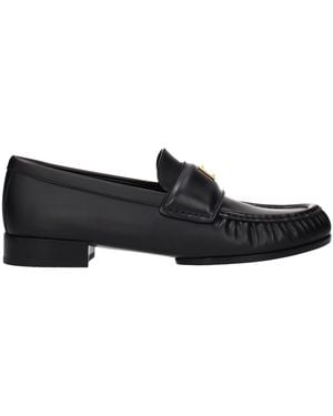 Givenchy Loafers 4G Leather - Black