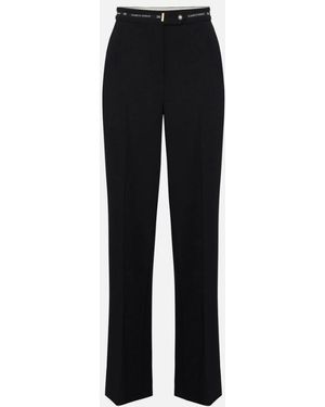 パンツ ELISABETTA FRANCHI Woman Pants Black TU031 110 PAT3546E2_110-2_7f77fb34-e366-