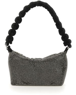 Kara Bag With Knotted Handle - Grey
