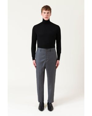AUTORE Maglia Cooper in Lana Merino - Schwarz