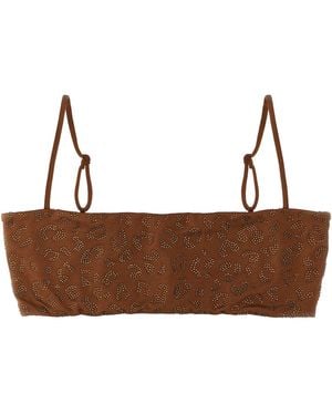 Mc2 Saint Barth 'athena' Bikini Top - Bruin
