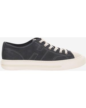 Hogan Rebel Leather Sneakers - Blue