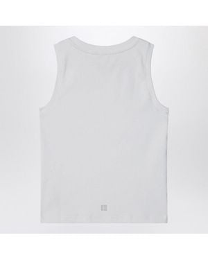 Tシャツ・カットソー GIVENCHY WHITE STRETCH COTTON TANK TOP Givenchy Sleeveless t-shirts for Men | Online Sale up to 65
