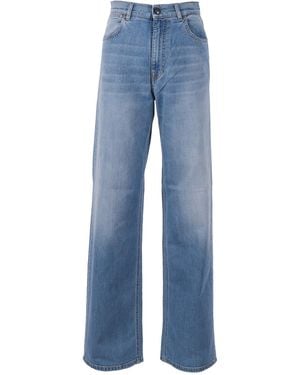 Fay Pantalone 5 Tasche Flare Denim - Blue