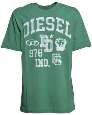 DIESEL T-Shirts und Polos - Grün