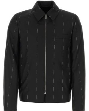 Givenchy Wool Zipped Jacket - Black