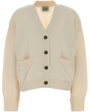 LeKasha Cardigan With Pockets - Natural