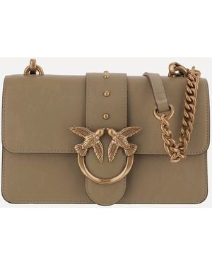 Pinko Love One Classic Bag - Natural