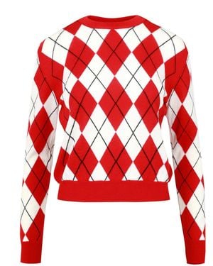 MSGM Sweaters - Red