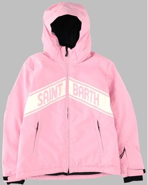 MC2 Saint Barth Kids Chavanette Jacket, Fall Winter 2025 - Pink
