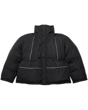 Balenciaga Logo-print Puffer Jacket - Unisex - Polyamide - Black