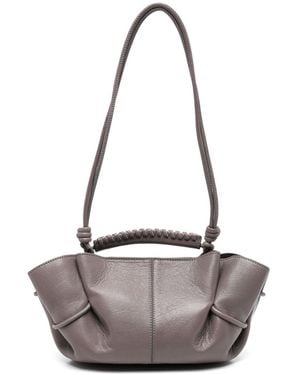 Hereu Sac Porté Épaule À Anse Tressée Arta - Gris