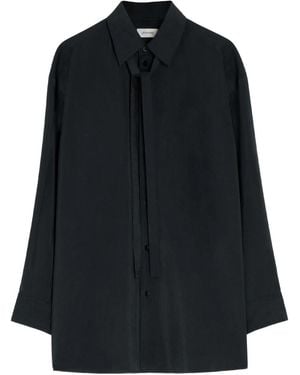 Lemaire Relaxed Solid Shirt - Black