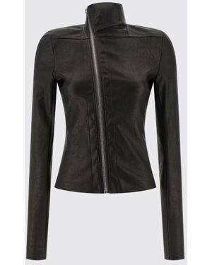 Rick Owens Gary Jkt Leder - Schwarz