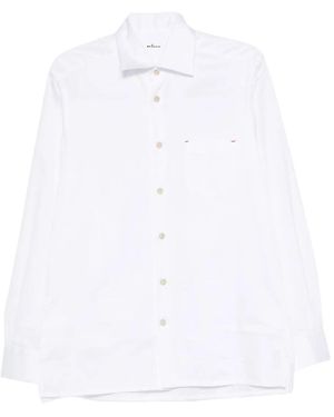 Kiton Buttoned Pocket Shirt - White